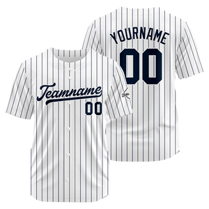 Wholesale Blank Baseball Jersey USA Size T-shirt Embroidery Logo Name Baseball Wear Men's Sublimation Regular Fit All Seasons - Product Image 2