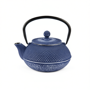 Tetera de Hierro Fundido Excelsa de 80 Cl con Diseño de Puntos Azules - Product Image 3