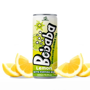 Té de Boba con Perla Explosiva Madam Hong con Sabor a Pera + Melón, Bebida Carbonatada de 330 ml - Product Image 3