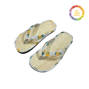 Chaussons en jacinthe d'eau de haute qualité, chaussons en jonc de mer, construction robuste pour l'industrie hôtelière professionnelle, vente en gros - Product Image 6