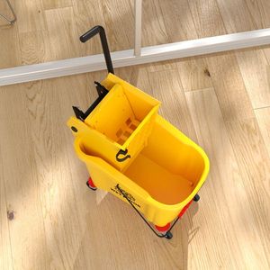 รถเข็นทำความสะอาดถังไม้ถูพื้น - Product Image 4