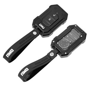 Étui à clés en aluminium compatible avec Jeep Wrangler JL & Gladiator JT, accessoires pour clés de voiture - Product Image 1