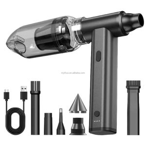 Souffleur d'air turbo USB 8 en 1, nettoyeur de poussière électrique portable, ventilateur pour le nettoyage des ordinateurs - Product Image 2