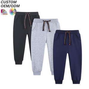 Pantalones Largos de Felpa 100% Algodón para Niño, Personalizados, Tejidos, Casuales, Transpirables y Ecológicos, de 1 a 12 Años - Product Image 5