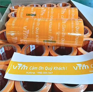 Cartons d'emballage aux couleurs vives et nettes, taille personnalisable, ruban adhésif de haute qualité imprimé avec logo, certifié ROHS MSDS ISO ASTM, fabrication OEM - Product Image 4