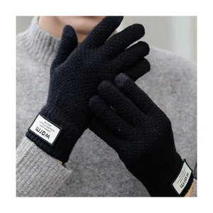 Winter Cycling Outdoor Casual Jacquard Knitted Touchscreen <b>Gloves</b> Full Finger Thickened <b>Wool</b> Warm Winter <b>Wool</b> <b>Gloves</b> - Product Image 6