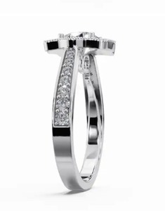 เครื่องประดับเพชร 1.039 กะรัต 31 เม็ด ทองคำแท้ 9k 14k 18k สีเหลือง สีโรสโกลด์ สีขาว ประดับอัญมณีแท้ เครื่องประดับชั้นดี ของขวัญสุดหรูสำหรับเธอ - Product Image 4