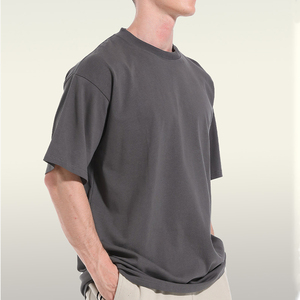 Nuevas Camisetas Personalizadas Extra Grandes para Hombre, Camisetas de Cuello Redondo, Estilo Urbano, de Alta Calidad, al por Mayor - Product Image 6