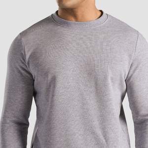 Camisetas de lujo de manga larga 100% algodón personalizadas, colores sólidos, camiseta de algodón de alta calidad, fabricante OEM ODM - Product Image 1