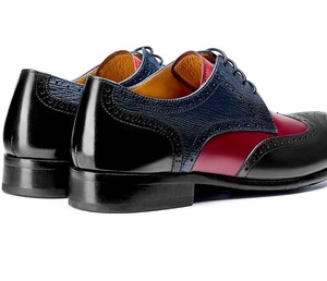 New Stylish <b>Spring</b> Autumn Wedding Groom Men's Leather Shoes Breathable Lightweight Lace-up Formal Flat Oxford Leather <b>Boots</b> - Product Image 3