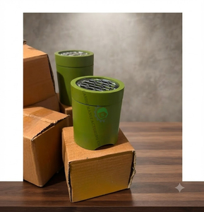 Green Resin Eco-Friendly Incense Burner Covered Aromatherapy <b>Diffuser</b> with Sandalwood for Frankincense & <b>Oud</b> Home Office Decor - Product Image 3