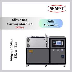 Maquinaria de Fundición de Metal Controlada por PLC con Capacidad de 100 g, Máquina de Fundición por Vacío de 45 kW - Product Image 4