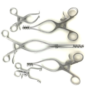 Rétracteur auto-serrant Beckman Adson, ensemble de 5 pièces, instruments orthopédiques en acier inoxydable, fournisseur OEM ODM - Product Image 4