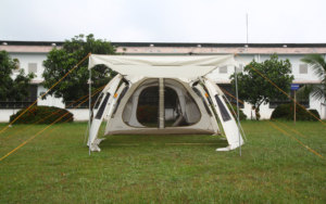 Camping <b>tent</b> extended type easy setup 4-5 person Camptown OBERON Duralumin <b>pole</b> camping <b>tent</b> black coated large space 4 seasons - Product Image 2