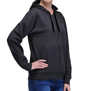 Sudaderas con Capucha de Manga Larga de Alta Calidad para Mujer, Sudaderas con Cierre Personalizadas para Mujer, Nueva Llegada de Sudaderas con Capucha para Mujer - Product Image 4