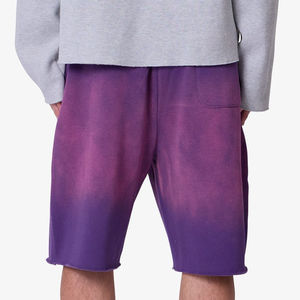 Pantalones Cortos de Algodón 100% de Alta Calidad, Estilo Holgado y Oversize, con Efecto Desgastado por el Sol, para Hombre, con Logotipo Personalizado, para Uso Casual - Product Image 4