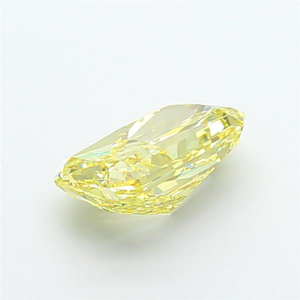 Radiant Cushion Cut Intense Yellow Lab Grown Diamond CVD Certified Loose Gemstone Luxury Sparkle For Bespoke Fine Jewelry Design - Product Image 2