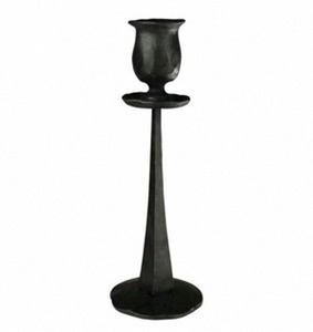 Durable Hand Forged Black Iron Unique Handmade Solid Iron <b>Candlestick</b> Holder Home Wedding Easter Christmas Party Decoration - Product Image 5