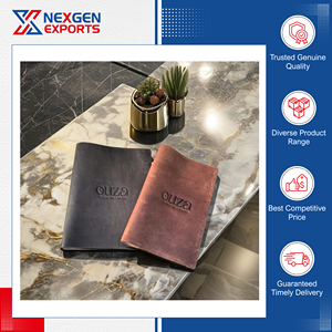 El Mejor Proveedor de la India Vende Cubiertas de Menú de Cuero PU de Primera Calidad, Diseño Atractivo, Hechas a Mano, Duraderas y Personalizables - Product Image 4