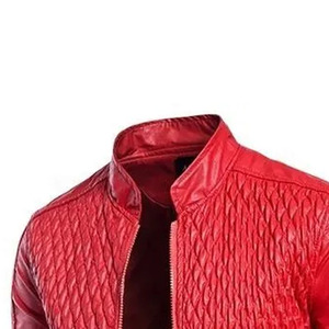Leather <b>Jacket</b> Premium Hooded Leather Outerwear Soft Comfortable Fashion OEM Factory Wholesale Production - Product Image 2