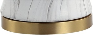 Luxury Curved Marble <b>Table</b> Lamp With Sculpted Silhouette And Premium Ambient Lighting For Sophisticated Modern Living Spaces - Product Image 5