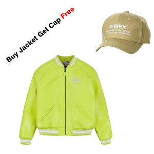 High Quality in Different Colors Best Selling Plus Size Avirex <b>Jackets</b> Different Colors Available Men <b>Leather</b> <b>Jackets</b> Low MOQ - Product Image 1