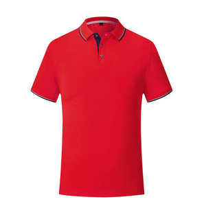 Men's <b>Blue</b> Short Sleeve <b>Polo</b> <b>Shirt</b> Knitted Solid Color Casual Style Regular Fit Button Front Design - Product Image 5