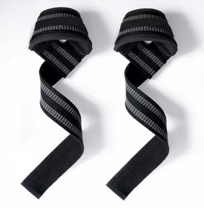 En gros, Sangles de poignet professionnelles en cuir pour haltérophilie, powerlifting et entraînement en salle de sport, OEM - Product Image 2