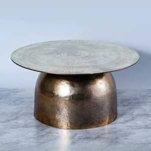 Artículo Destacado: Mesa de Centro Contemporánea con Tapa en Espiral, Mueble Moderno para Sala de Estar, Mesa Decorativa - Product Image 1