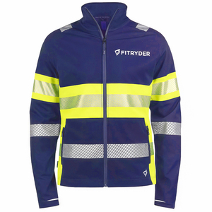 Chaqueta de Seguridad Reflectante Personalizada de Alta Visibilidad para Trabajadores, con Bolsillos para Herramientas con Cremallera de Alta Calidad, Resistente al Agua y Antiarrugas - Product Image 5