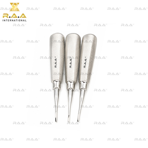 Ensemble de 7 élévateurs dentaires luxateurs RAA-510 R.A.A.INTERNATIONAL certifiés CE, qualité supérieure - Product Image 5