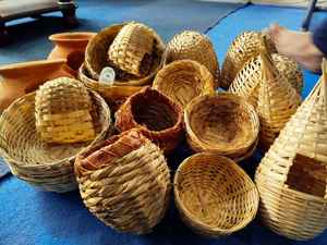 Grass Soil Woven Handmade Breathable Eco-Friendly <b>Bird's</b> Pigeon's Warm Hanging Parrot's Nest Breeding <b>Supplies</b> Outdoor Use - Product Image 6