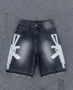 Pantalones cortos deportivos de secado rápido para hombre, para correr y hacer ejercicio, con estampado de línea de verano - Product Image 1