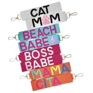 <b>Personalized</b> handmade bead charm ideal for importers ordering embroidered Cat Design <b>keychains</b> - Product Image 1