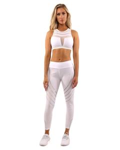 New <b>White</b> Clothing Ladies <b>Gym</b> Fitness Sports Workout Yoga Clothes Suit Activewear Women Active Wear Yoga <b>Set</b> - Product Image 5