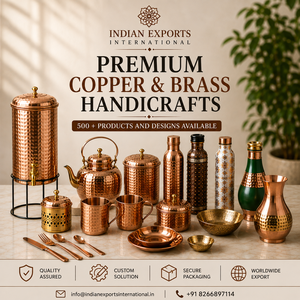 Bouteille en cuivre traditionnelle à motif de rouleau, exportée de l'Inde vers le monde entier. (Cuivre pur certifié) - Product Image 6