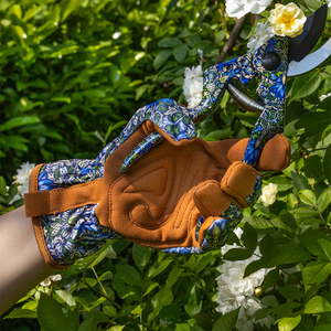Gants de jardinage en nylon unisexes avec design par sublimation, résistants à la chaleur, anti-vibrations, pour adultes. - Product Image 5