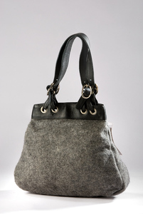 Sac fourre-tout en feutre de haute qualité, très tendance, avec poignées en cuir, élégant et durable, idéal pour le bureau, les courses et les voyages. - Product Image 2