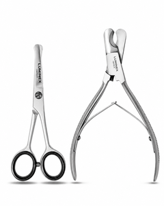 Premium Pet Grooming <b>Scissors</b> Set – Made from High-Quality Stainless Steel, Professional <b>Dog</b> & Cat Hair Cutting Kit with Case - Product Image 1