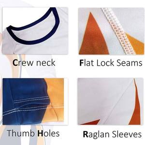 เสื้อตกปลาแขนยาวผู้ชาย โพลีเอสเตอร์ผสมสแปนเด็กซ์ 100% ดีไซน์ใหม่ สตรีทแวร์ ป้องกันแสงแดด UPF 50+ พิมพ์ลายโลโก้แบบซับลิเมชั่น ทรงพอดีตัว - Product Image 3