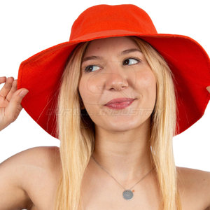 Daily Wear Cotton Bucket <b>Hat</b> Breathable Fabric Sun Cover <b>Hat</b> For <b>Walking</b> Shopping Travel Beach And Outdoor Lifestyle Activities - Product Image 5