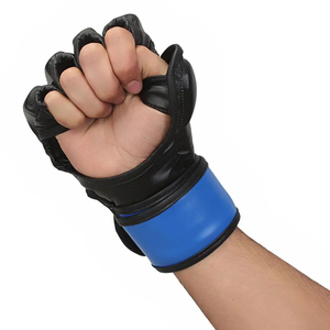 Guantes de Boxeo Duraderos al por Mayor, Hechos a Medida, de Cuero PU, con Logotipo, de Alta Calidad, de Medio Dedo, para Entrenamiento de MMA y Actividades al Aire Libre - Product Image 2