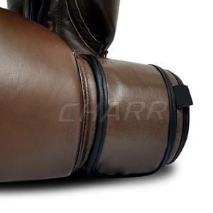 Guantes de Boxeo de Cuero de Alta Calidad, Ligeros y Cómodos, con Logotipo Personalizado, Correa de Muñeca Ajustable, Antideslizantes, Gran Venta - Product Image 5