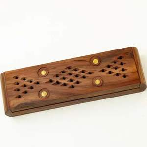 Quemador de Incienso de Madera Harmony, Apoya los Rituales de Relajación con una Forma Auténtica y una Distribución de Aroma Uniforme - Product Image 1