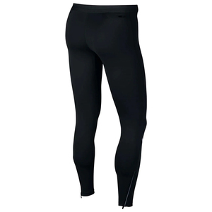 Leggings de Compresión Largos para Hombre, Negros, Cintura Elástica, Spandex, Poliéster, Secado Rápido - Product Image 2