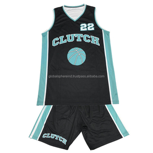 Maillots de basket-ball unisexes pour adultes, pas chers, respirants, uniformes de basket-ball personnalisés, ensemble de chemises et de shorts, 100% polyester, séchage rapide - Product Image 1