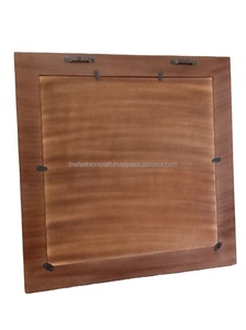 Espejo Decorativo de Pared Hecho a Mano, Moderno y Ecológico, con Diseño de Crayones, Espejo Cuadrado de Lujo Personalizado de 18x18 Pulgadas para Decoración del Hogar - Product Image 3