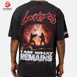 Nouveau T-shirt Homme Oversize Tendance Printemps-Été, Luxe, Mode, Uni, Manches Courtes, Imprimé, Décontracté, 100% Coton - Product Image 6