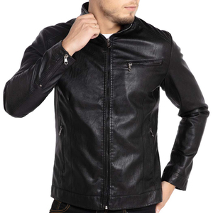 Trendy Mens Leather Fashion <b>Jacket</b> Real Cowhide Genuine Leather Coat Breathable Vintage Style High Quality Apparel - Product Image 4