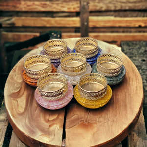 เชิงเทียนออร์กอนพลอยธรรมชาติเจ็ดชิ้นของขวัญคริสต์มาส - Product Image 2